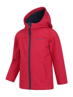 Rouge - Veste imperméable Mountain Warehouse Exodus enfant