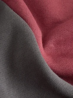 Rouge bordeaux - Ensemble Sweat-shirt et Survêtement utilitaire (3mois-7ans)