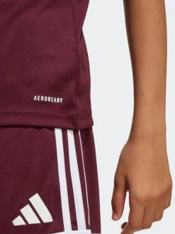 Rouge bordeaux - Maillot adidas Squadra 25 enfant