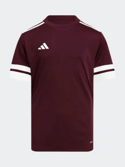Rouge bordeaux - Maillot adidas Squadra 25 enfant