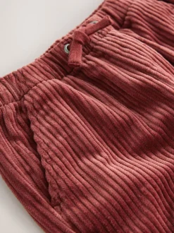Rouge foncé - Pantalon en velours côtelé (3mths-7yrs)