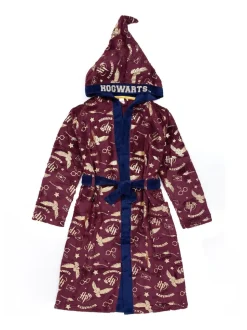 Rouge Harry Potter - Peignoir Vanilla Underground unisexe en polaire pour enfant