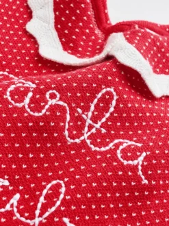 Rouge père Noël - Ensemble pull et legging bébé Noël (0mois-2ans)