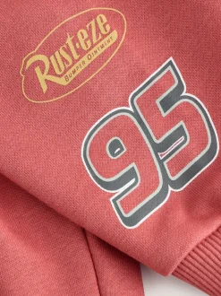 Rouge/anthracite - Ensemble sweat-shirt et jogging Cars Crew (9mois à8ans)