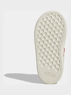 Rouge/Blanc - adidas Grand Court 2.0 Baskets à lacets élastiques bébé