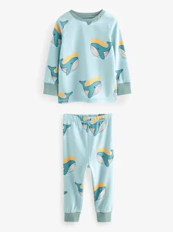 Rouge/Bleu/Neutre Animal - Lot de 3 pyjamas Snuggle (9mois-10ans)