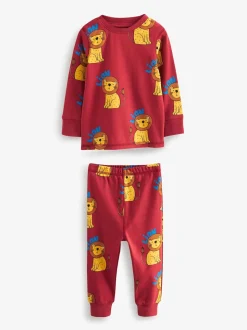 Rouge/Bleu/Neutre Animal - Lot de 3 pyjamas Snuggle (9mois-10ans)