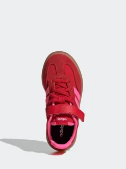 Rouge/Rose - Baskets adidas Barreda Decode élastique pour enfant à lacets élastiques