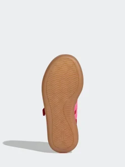 Rouge/Rose - Baskets adidas Barreda Decode élastique pour enfant à lacets élastiques