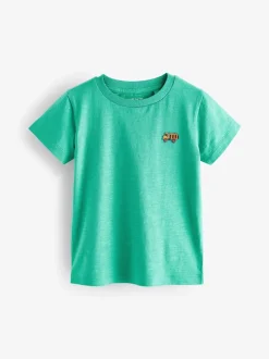 Rouge/vert - T-shirt Manches courtes 5 Pack (3mois-7ans)