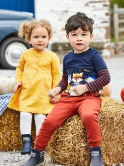 Rouille et Bleu marine - JoJo Maman Bébé 2-Lot Pantalon de jogging