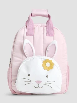 Sac à dos JoJo Maman Bébé Rose personnage lapin bébé