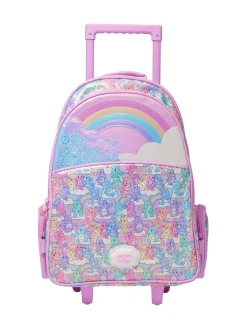 Sac à dos Smiggle Care Bears Trolley avec roues légères