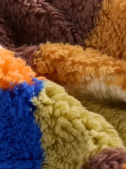 Scène bleue à capuche - Veste en polaire bébé (0mois-2ans)