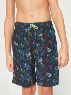 Short de bain Harry Bear Gaming garçon