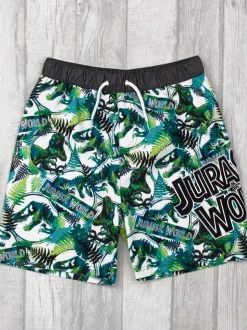 Short de bain Vanilla Underground Jurassic World à logo