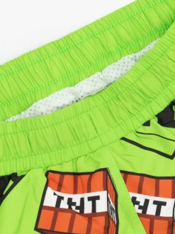 Short de bain Vanilla Underground Minecraft garçon avec licence