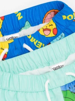 Short de bain Vanilla Underground Pokemon Garçons 2 Pack