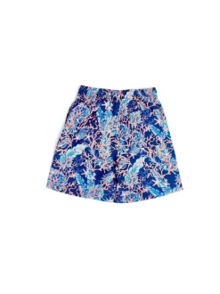 Short de plage Soliswim rouge