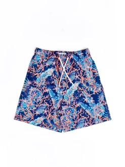 Short de plage Soliswim rouge