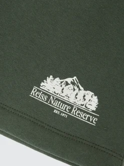 Short Reiss Evan en mélange de coton naturel