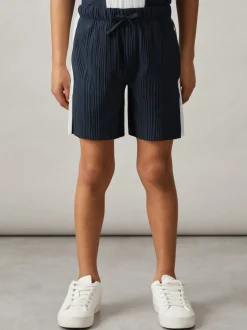 Short Reiss Tino plissé color-block