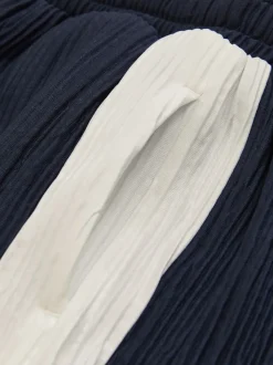 Short Reiss Tino plissé color-block