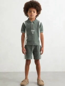 Short Reiss Trenton Motor Cars à liseré chenille