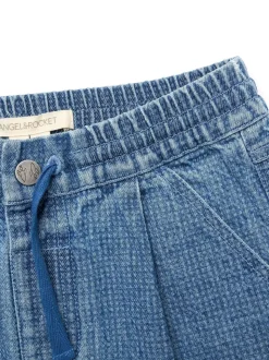 Shorts Angel & Rocket Max Denim Jacquard