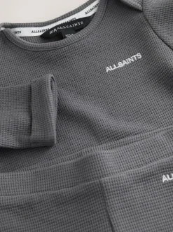 smALLSAINTS ensemble bébé garçon avec Body et Leggings à Texture