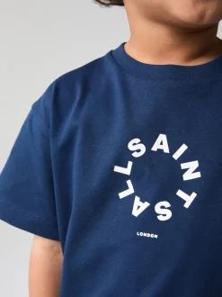 smALLSAINTS Ensemble t-shirt et short en molleton Tierra 100% coton pour jeune garçon