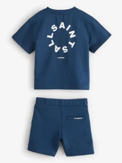 smALLSAINTS Ensemble t-shirt et short en molleton Tierra 100% coton pour jeune garçon