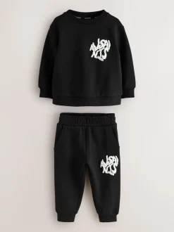 smALLSAINTS Orlando surdimensionné Sweat-shirt et Joggings Ensemble pour Jeunes garçons