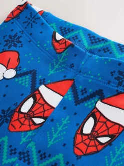 Spiderman bleu/rouge - Pyjama à permis unique (12 mois à 10 ans)