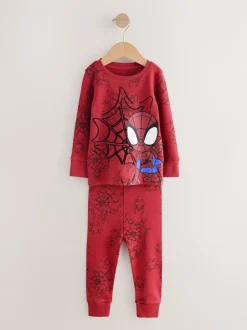 Spidey rouge - Lot de 2 pyjamas Snuggle sous licence (9mois -10ans)