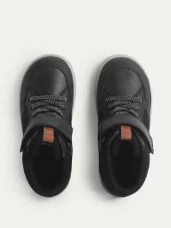 Start-Rite Orbit Bottes/Bottines décontractée à bande déchirée pour enfant Noir Bottes/Bottines