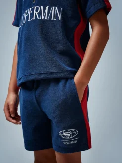 Superman | Short Reiss en tissu éponge