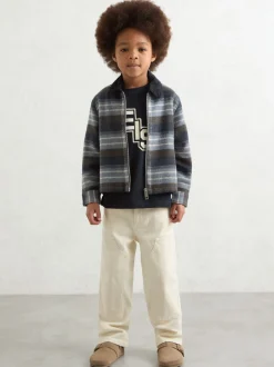 Surchemise Reiss Quincy Motor Cars en coton à carreaux