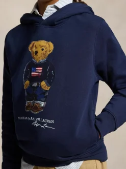 Sweat à capuche Polo Ralph Lauren Polo Bear à motif graphique