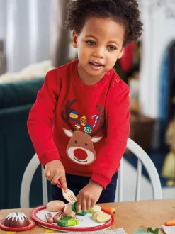 Sweat à motif appliqué Jojo Maman Bébé Noël