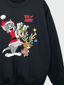 Sweat-shirt de Noël Brands In Tom and Jerry