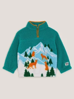 Sweat-shirt zippé Monsoon Snow Mountain
