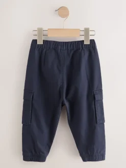 Tan/Marine - Lot de 2 pantalons cargo (3mois à7ans)