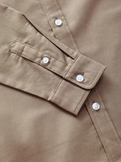 Taupe (Taupe) - Chemise Oxford (3-16ans)