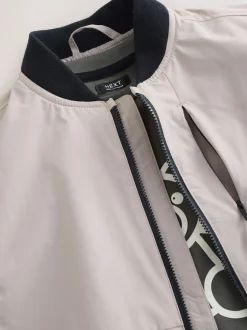 Taupe (Taupe) - Ensemble Bomber Veste-chemise et T-shirt 2 pièces (3mois-7ans)