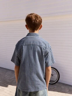 Teinte bleue - Short en denim 100% coton extra long (3-16ans)