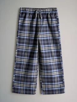 The Set Ensemble t-shirt à manches longues en jersey de coton et pyjama en bas tissé