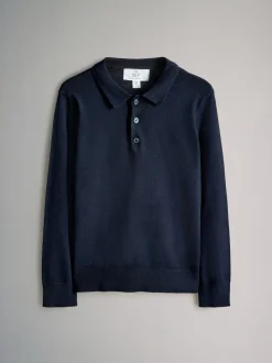 The Set lot de 3 pulls à col en maille à manches longues