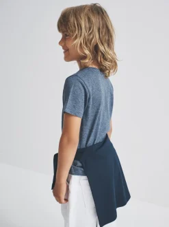 The Set lot de 10 t-shirts réguliers en coton Blend à manches courtes