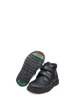 Toezone Felix Bottes noires à fermeture à bande anti-déchirure